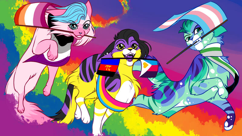 Sharp colour, Painted Environment